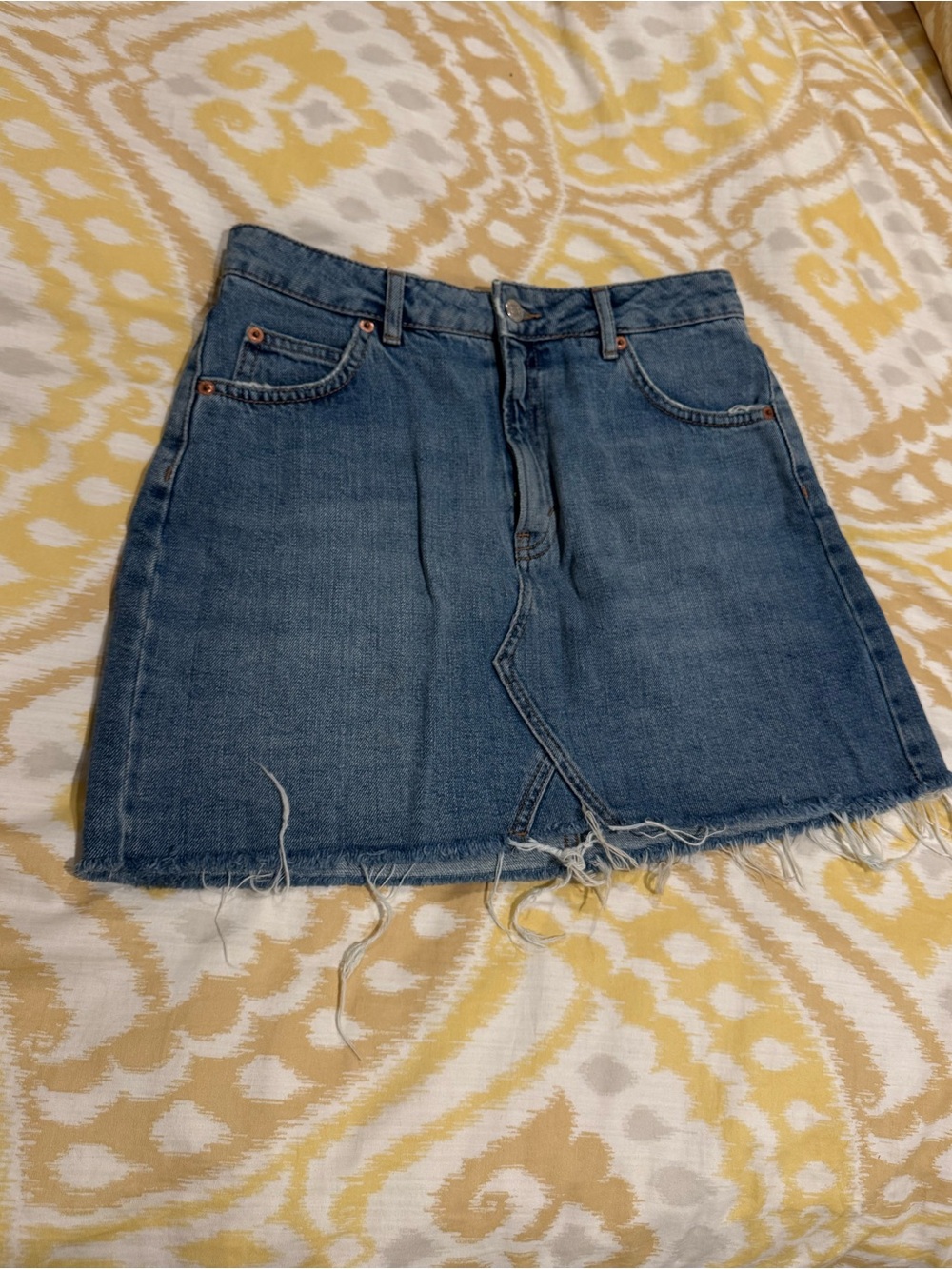 Topshop Denim Skirt